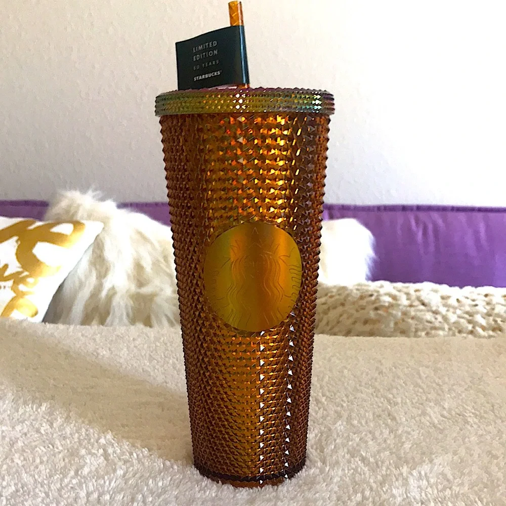 Starbucks Limited Edition 50 Years Gold Studded Tumbler